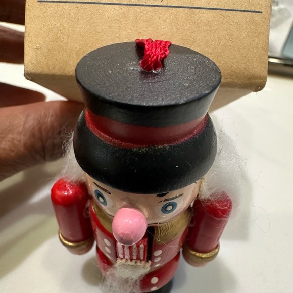 Avon Holiday Nutcracker Ornament- red - Picture 2 of 16